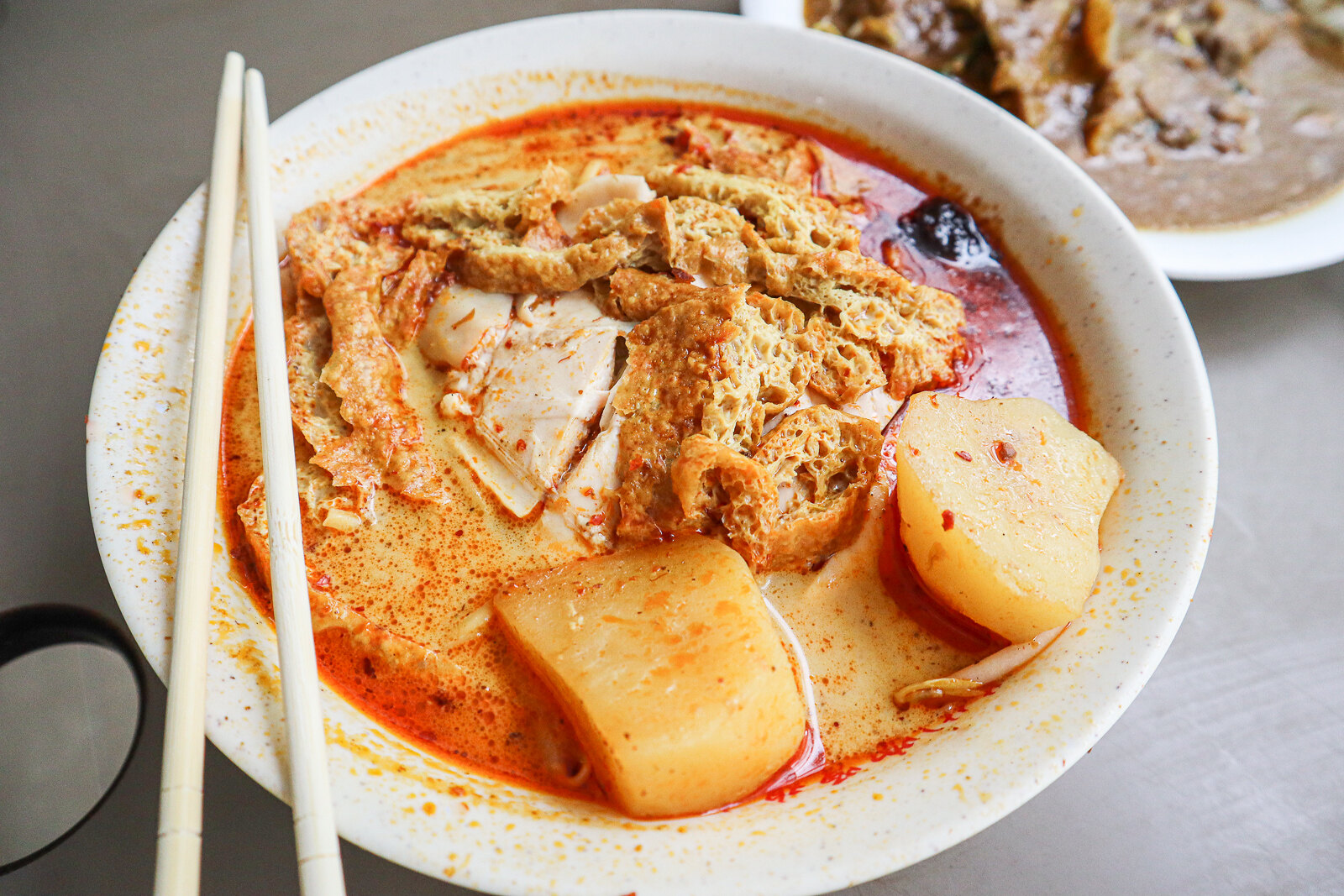 Bedok Interchange Hawker Centre - Curry Chicken Noodle