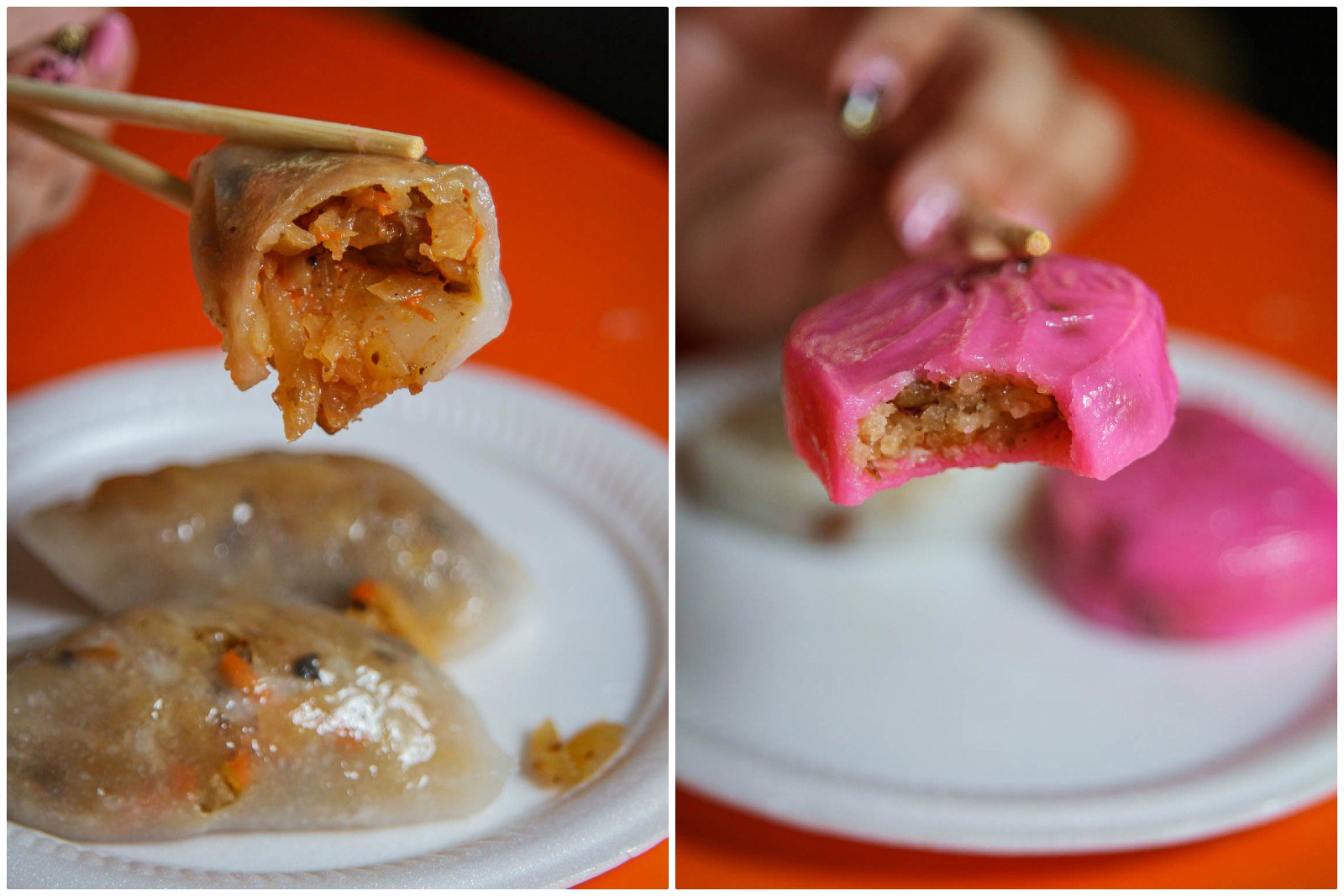 Fatt Soon Kueh bite collage