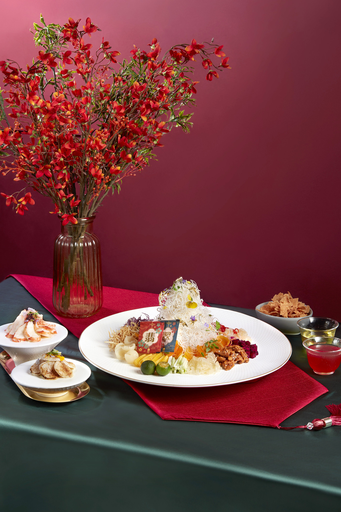 Crystal Jade CNY 2024 - Prosperity Yu Sheng with Boston Lobster Tail, Aburi Scallop & Fruit (NEW) (1)