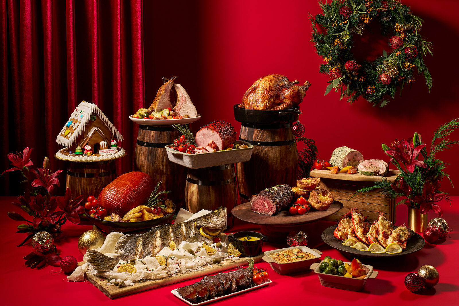 Festive - Pan Pacific Singapore - Gourmet Roasts and Seafood