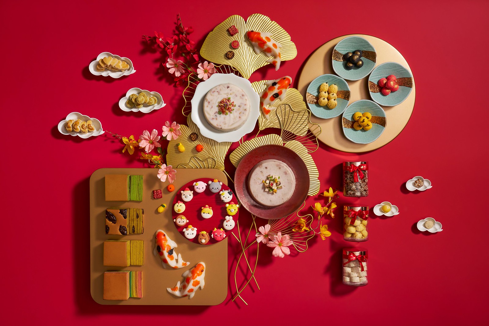 Lunar New Year Cakes, Kuehs, Cookies, Chocolates, Macarons - Pan Pacific Singapore